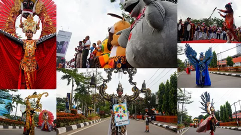 Semarak Parade Asian Games 2018 Palembang - GenPI.co