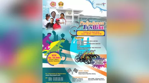 Edukasi Lingkungan di Padjadjaran Fun Bike 2018 - GenPI.co