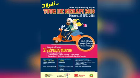 Yuk, Ikutan Tour de Merapi 2018 - GenPI.co