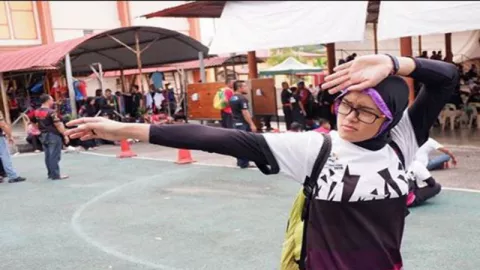 Puspa Arum Sari Merangsek Naik di Voting Atlet - GenPI.co