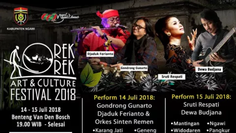 Akhir Pekan Ini Akan Ada Orek-Orek Art & Culture Festival - GenPI.co