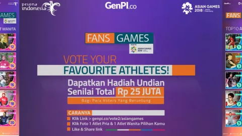 Fans Games Masuk Babak Final, Ini 20 Besar Atletnya. - GenPI.co