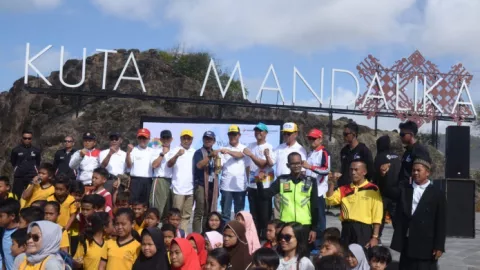 Di Lombok, Api Asian Games Disambut Gendang Beleq - GenPI.co