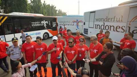 100 Bus WI Siap Promosikan Pariwisata saat Asian Games - GenPI.co