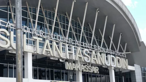 Megahnya Bandara Hassanudin - GenPI.co