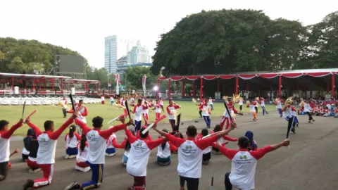 Tarian SOS Siap Hentak Istana - GenPI.co