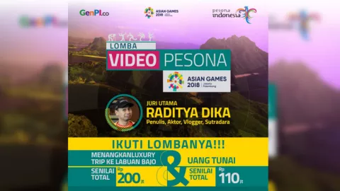 Asian Games Sudah Mulai, Mana Video Kreatif Kamu? - GenPI.co