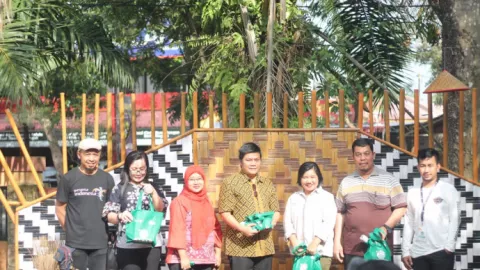 Meriahnya Soft Launching Pasar Jumpa Tengah - GenPI.co