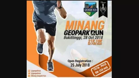 Jelajahi Ngarai Sianok Bersama Minang Geopark Run I - GenPI.co