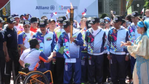 Obor Asian Para Games Lewati Sejumlah Tempat Wisata di Medan - GenPI.co
