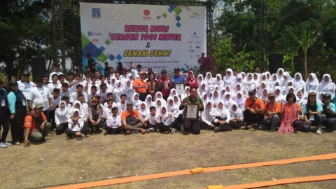 Stagen Terpanjang Versi MURI ada di Candi Banyunibo, Sleman - GenPI.co