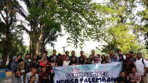 Serunya GenPI Sumsel Ngider Palembang - GenPI.co
