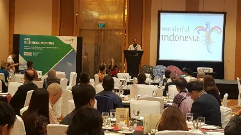 Di Business Gethering ITB Asia 2018, Arief Yahya Promosi NTB - GenPI.co