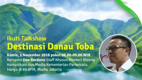 Ada Pesona Danau Toba di Car Free Day Jakarta - GenPI.co
