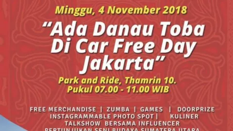 Senam Zumba akan Awali CFD Danau Toba, Ini Agenda Lengkapnya - GenPI.co