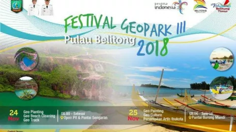 Catat! Belitung Kembali Gelar Festival Geopark III - GenPI.co