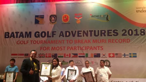 Batam Golf Adventures 2018 Pecahkan Rekor MURI - GenPI.co