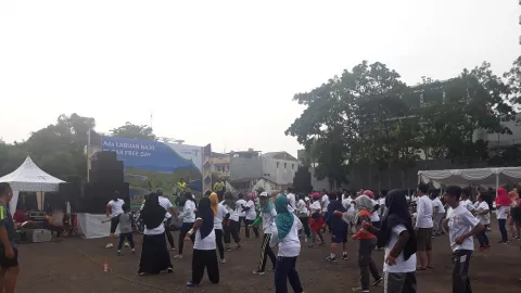 CFD Jakarta: Dari Zumba Hingga Densu - GenPI.co
