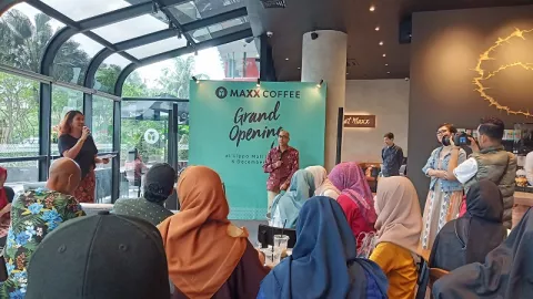 Maxx Coffee Luncurkan Flagship Store di Lippo Mall Kemang - GenPI.co