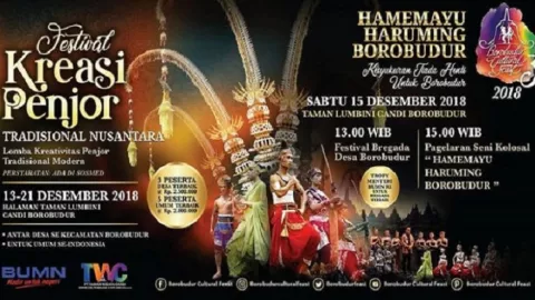 Pesona Borobudur Kembali Terpancar di BCF 2018 - GenPI.co