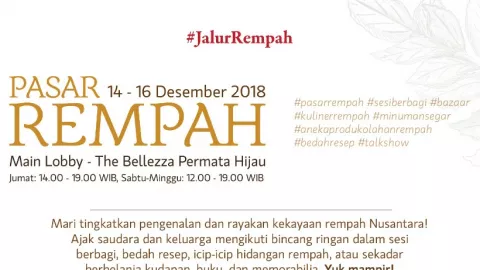Melestarikan Pusaka Budaya Via Pasar Rempah - GenPI.co