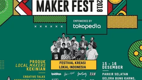 Tokopedia Bekerjasama Bekraf Bakal Gelar Maker Fest 2018 - GenPI.co