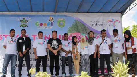 Generasi Milenial Kepulauan Sula Deklarasi Berdirinya GenPI - GenPI.co