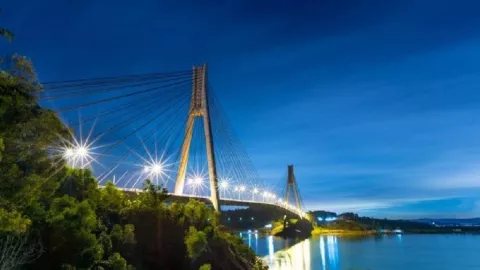 Jembatan I Barelang Makin Keren Setelah Dipasang lampu Hias - GenPI.co