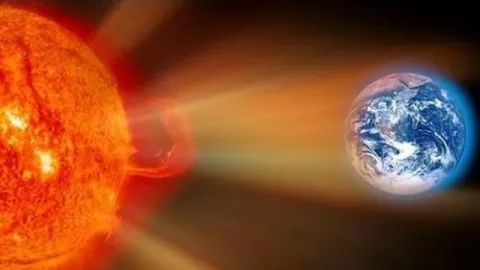 Badai Matahari Menerjang Bumi - GenPI.co