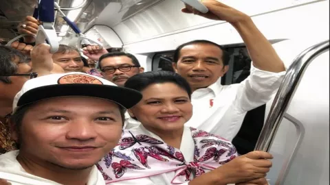 Jajal MRT Bareng Jokowi, Gading Marten: Akhirnya Kita Punya - GenPI.co