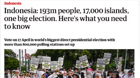Begini Media Asing Menyoroti Pemilu 2019 di Indonesia - GenPI.co