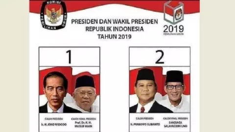 Quick Count Litbang Kompas, Jokowi 55,3% Prabowo 46,63% - GenPI.co