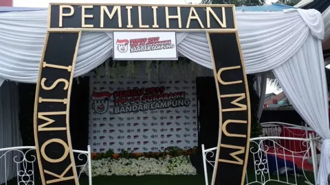 Sambut Pemilu 2019, TPS Bandarlampung Berkonsep Pesta Pernikahan - GenPI.co