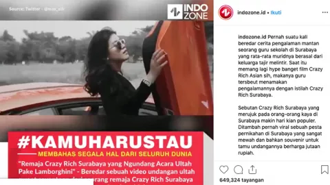 Pamer Lamborghini, Ini Undangan Ulang Tahun Crazy Rich Surabayan - GenPI.co