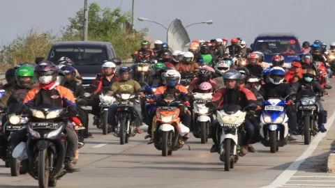 Pemudik Sepeda Motor Mencapai 1 Juta - GenPI.co