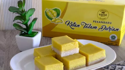 Kue Talam Durian Asal Pekanbaru Masuk Nominasi Makanan Terpopuler - GenPI.co