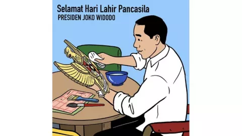Hari Lahir Pancasila, Presiden Jokowi Beri Ucapan di Instagram - GenPI.co