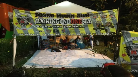 Komunitas RX King Buka Posko Mudik - GenPI.co