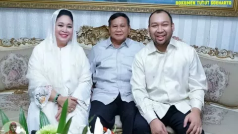 Prabowo Subianto - Titiek Soeharto Mesra di Hari Lebaran, Rujuk? - GenPI.co