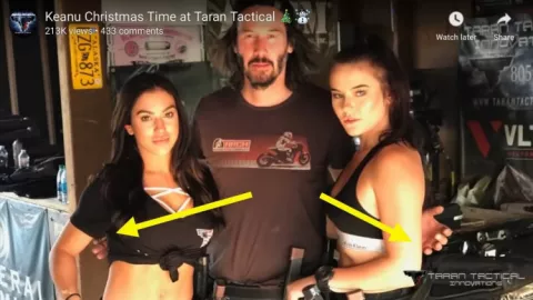 Banjir Pujian, Keanu Reeves Tak Menyentuh Fans Wanita Saat Foto - GenPI.co