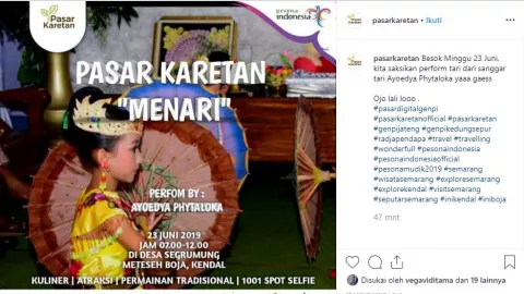Biar Weekend makin Asik, Yuk Menari di Pasar Karetan - GenPI.co