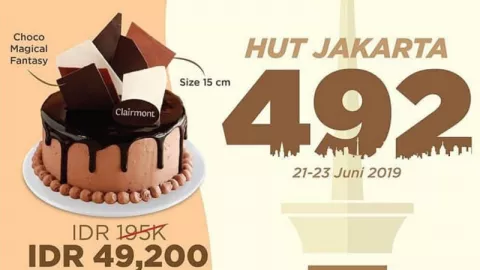 Catat! Ini 3 Promo Sambut HUT ke-492 DKI Jakarta - GenPI.co