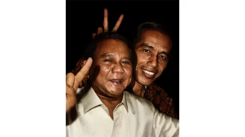 Jokowi dan Prabowo ‘Cilukba’ di Karya Agan Harahap, Apa Maknanya? - GenPI.co