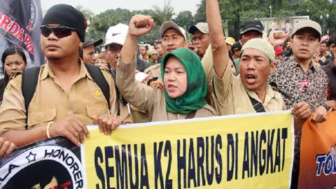 Prabowo Kalah, Honorer K2 Hanya Berharap Pertolongan Allah - GenPI.co