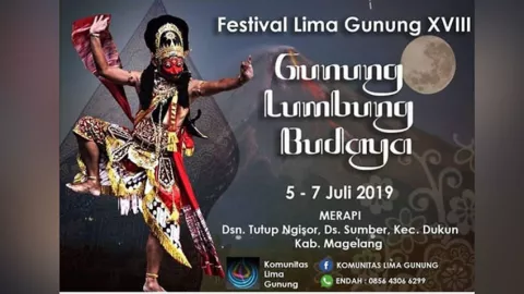 Yuk Nonton Festival Lima Gunung 2019 di Magelang, ini Rundown-nya - GenPI.co