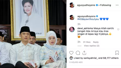 Kenang Bu Ani Yudhoyono, AHY Tulis #40dayswithoutyou - GenPI.co