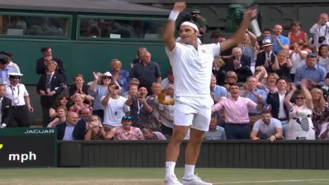 Wimbledon 2019, Roger Federer Taklukkan Rafael Nadal - GenPI.co