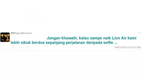 Lion Air Ikutan Garuda, Warga: Mending Gue Doa Daripada Foto-Foto - GenPI.co