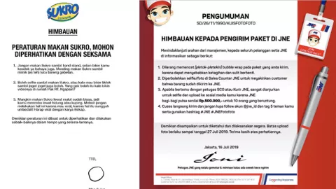 Ngakak, Ini Kumpulan Aturan Dokumentasi Nyindir Garuda Indonesia - GenPI.co