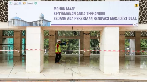 Menteri PUPR Targetkan Renovasi Masjid Istiqlal Tuntas Maret 2020 - GenPI.co